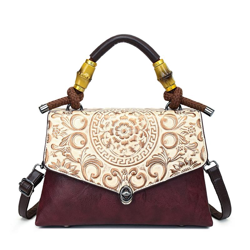 2026 High Quality Retro Handbag Women Shoulder Bag Luxury Handbag Designer 3D Relief PU Leather Ladies Crossbody Tote Sac A Main