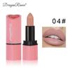 DragonRanee Heart-shaped Waterproof Long-lasting Non-transfer Velvet Matte Nude Lipstick