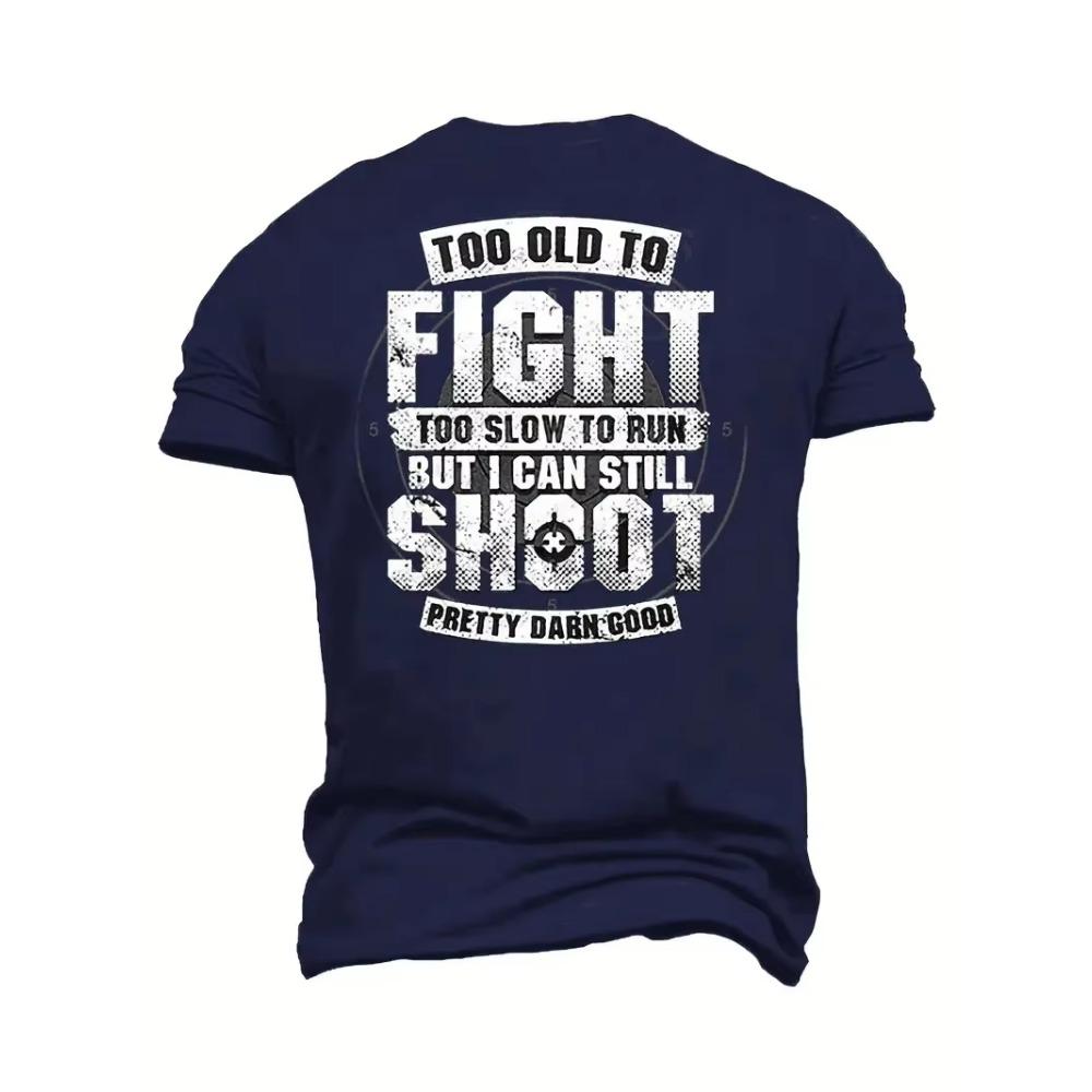 PLUS SIZE "I HATE BEING SEXY" Letter Print Men's Crew Neck Short Sleeve Daily Quick Drying Comfort T-Shirt Workout and Resort