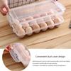 10/18 Grid Egg Storage Box Fresh Preservation Fridge Egg Organizer Quality Egg Drop Rack  Kitchen