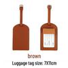 Customizable PU Leather Passport Holder & Luggage Tag Set with Paper Card Inclusion