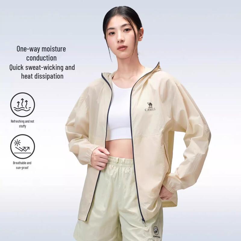 CAMEL G028 Unisex Ice-Feel UV Protection Outdoor Jacket