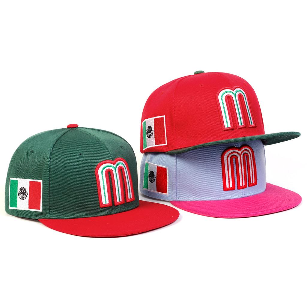 Mexicaanse Baseballpet Met Verstelbare Pasvorm Voor Zomerse Zonbescherming Fans