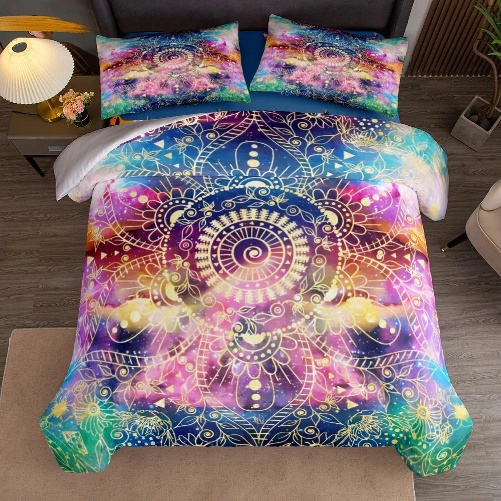 

Набор постельного белья Акварель Ретро Цветы без простыни Кинг Куин Дабл Фул Твин Одинарный размер Комплект постельного белья 135 200cm