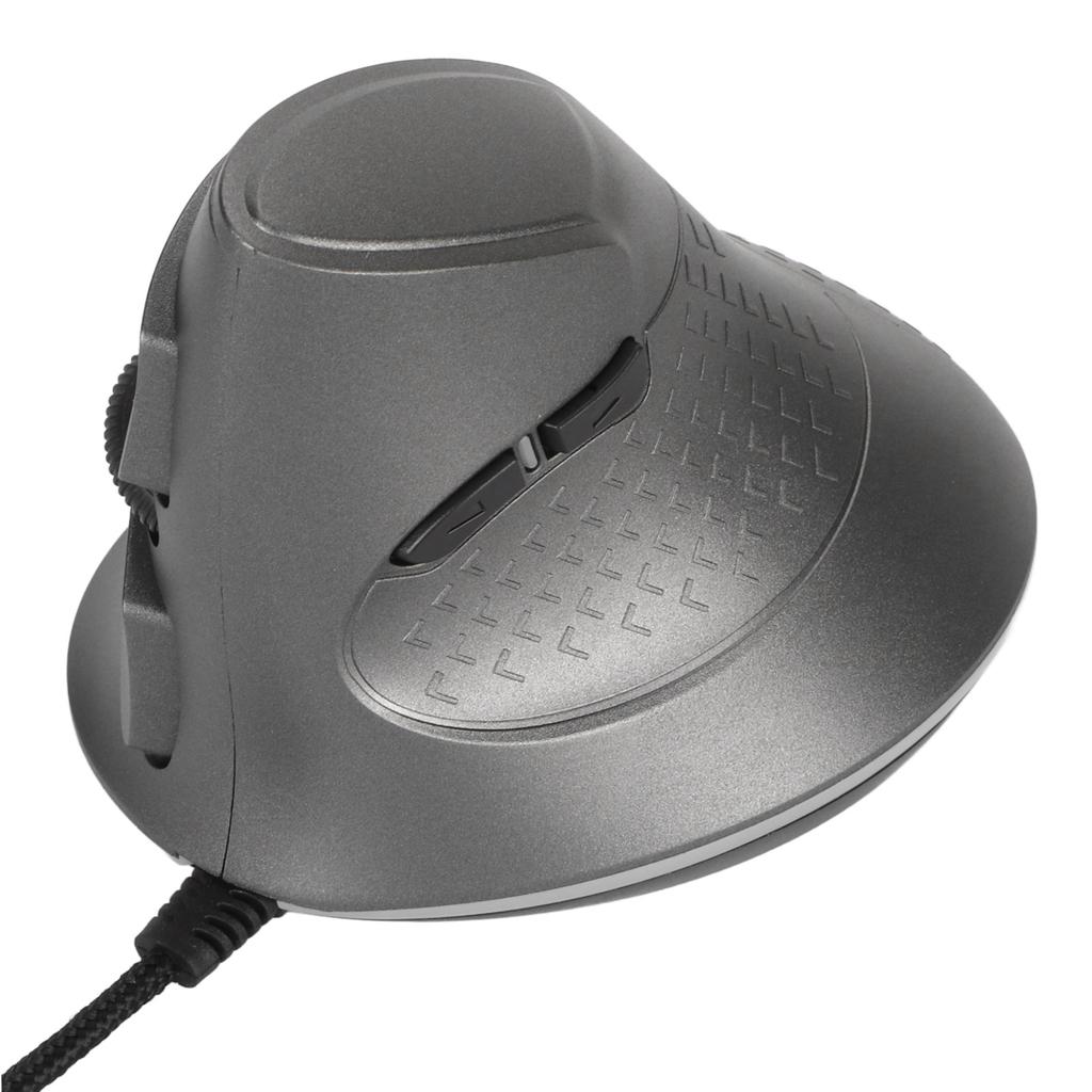 Vertical Mouse 7 Programmable Buttons RGB 11 Lighting Modes Adjustable DPI Wired Ergonomic Vertical