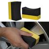 Car Corner Wiping EVA Waxing Sponge Tire Sponge Brush High Density Car Wash Sponge