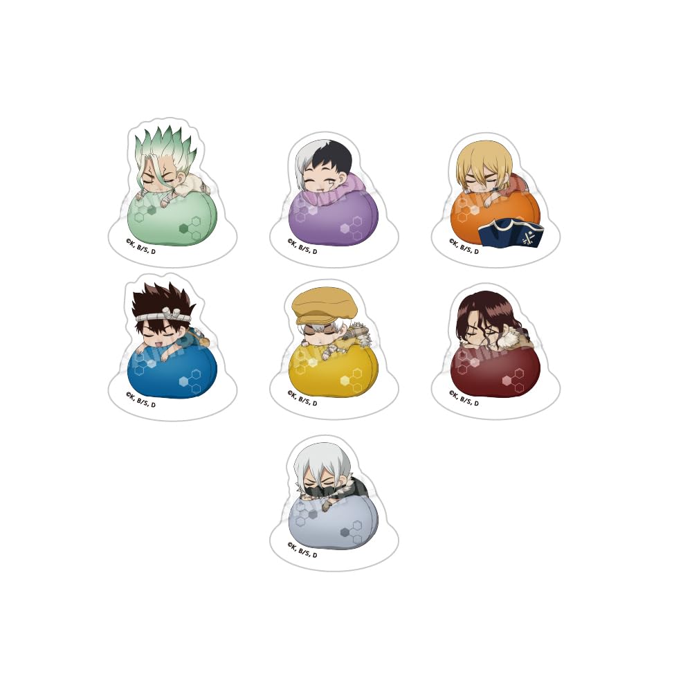 Доктор. STONE Trading Юрайура Фувамин Акриловый Маскот Коробка из 7 Штук