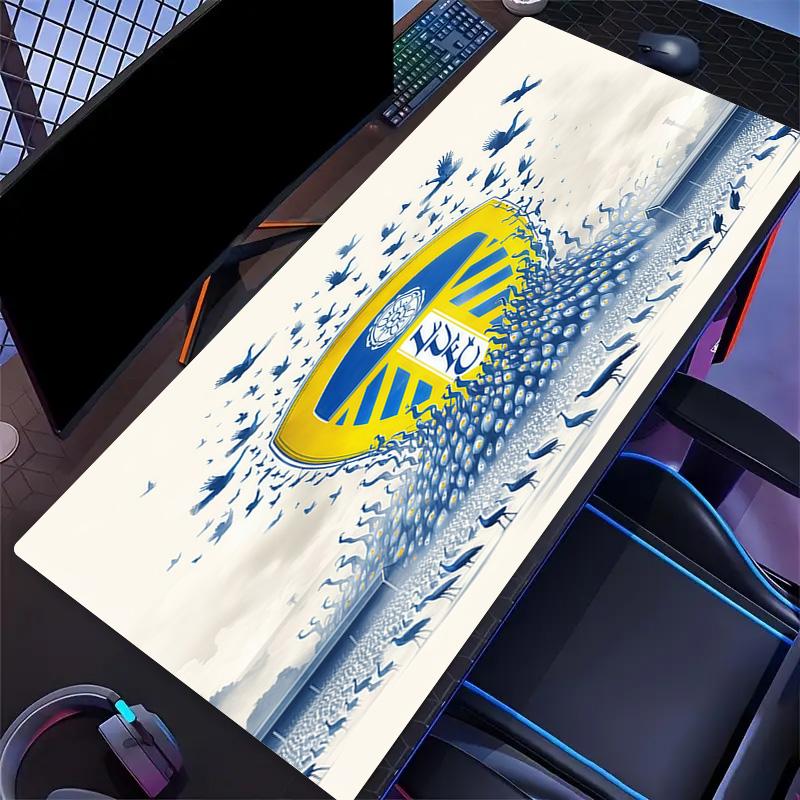 Leeds United Print Cushion Non-slip Laptop Tablet Big Mousepad XXL Mat Mini PC Playmat With Lock edge