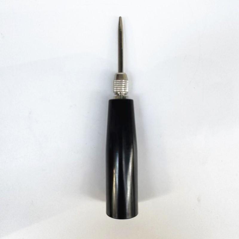Durable Black Aluminum Alloy Badminton Racket Stringing Tool with Detachable Handle