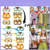 Munich Beer Festival Party Decoration Paper Glasses Funny Props For Beer Festival Party Photos Code Beer Festival Glasses)