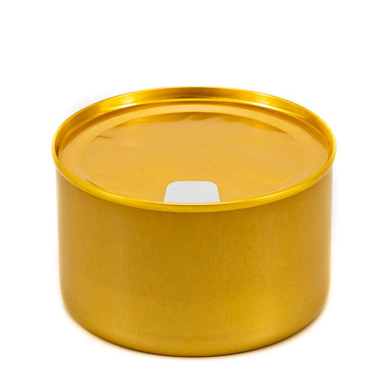 220ml Easy-Pull Jar for Cake, Mousse, or Food Storage - Aluminum Can for Pet Food or Desserts
