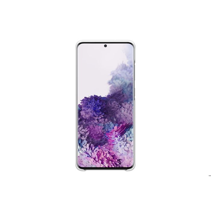 Coque - Samsung - Galaxy S20+ - Affichage LED dynamique - Rigide - Blanc