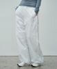 CITTA Volume Wide Drawstring Pants_Ctb562(White)