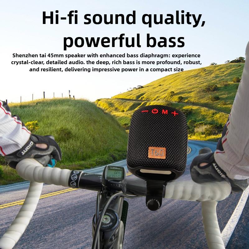 Bluetooth Speaker Outdoor Riding Wireless Portable Audio Belt Bracket Waterproof Sports Bicycle Speaker