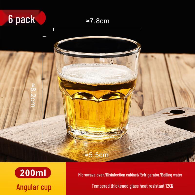 

Чашки из закаленного термостойкого стекла Chaxun (6 упаковок)