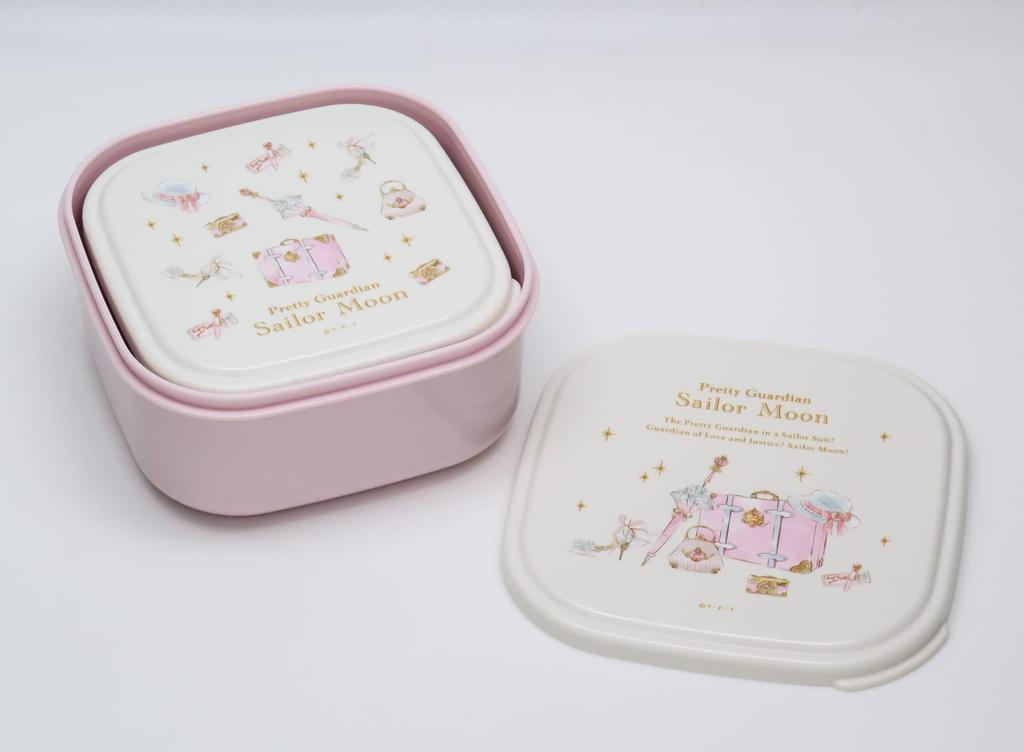 OSK Sailor Moon Seal Container Set SSP22 Lavender 2-Piece