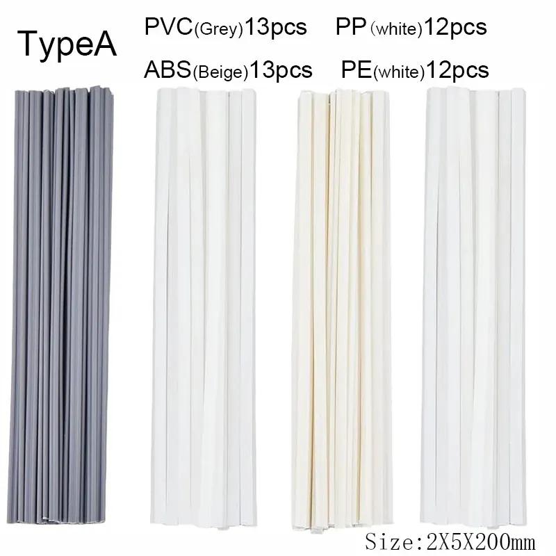 25/50Pcs Plastic Welding Rods 2x5x200mm PP/PE/PVC/ABS Polypropylene Welding Sticks Car Bumper Repair Tools For Plastic Welder