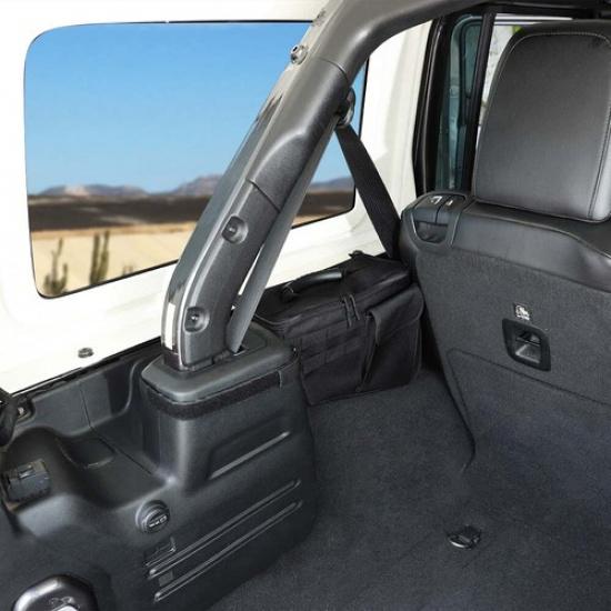 2X Black Trunk Side Rear Storage Bags for Jeep Wrangler JL 4-Dr 18+ Accessories