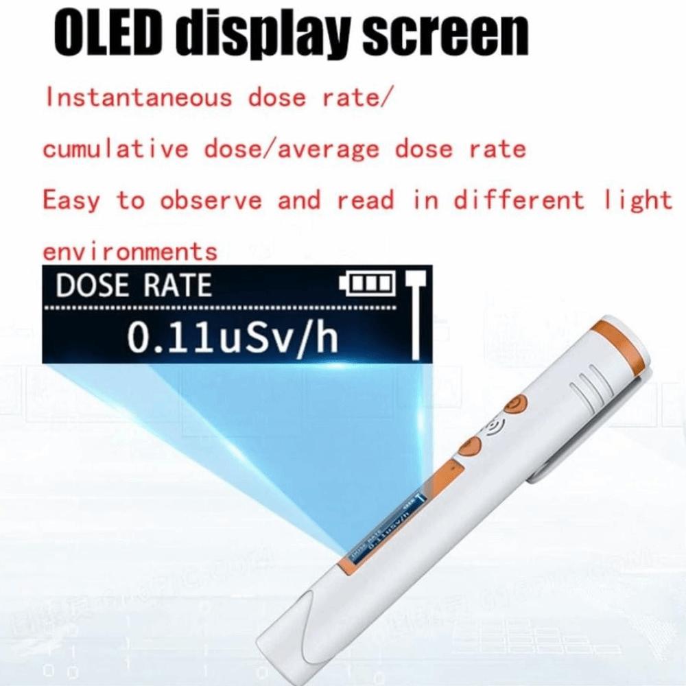 Portable Nuclear Radiation Detector Handheld Dosimeter Sound Portable Detector  Beta Ray Detection