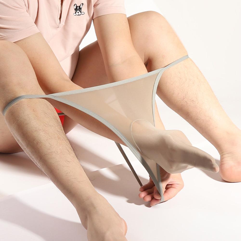 Free Size Mens Underwear Lingerie Middle Waist Nylon