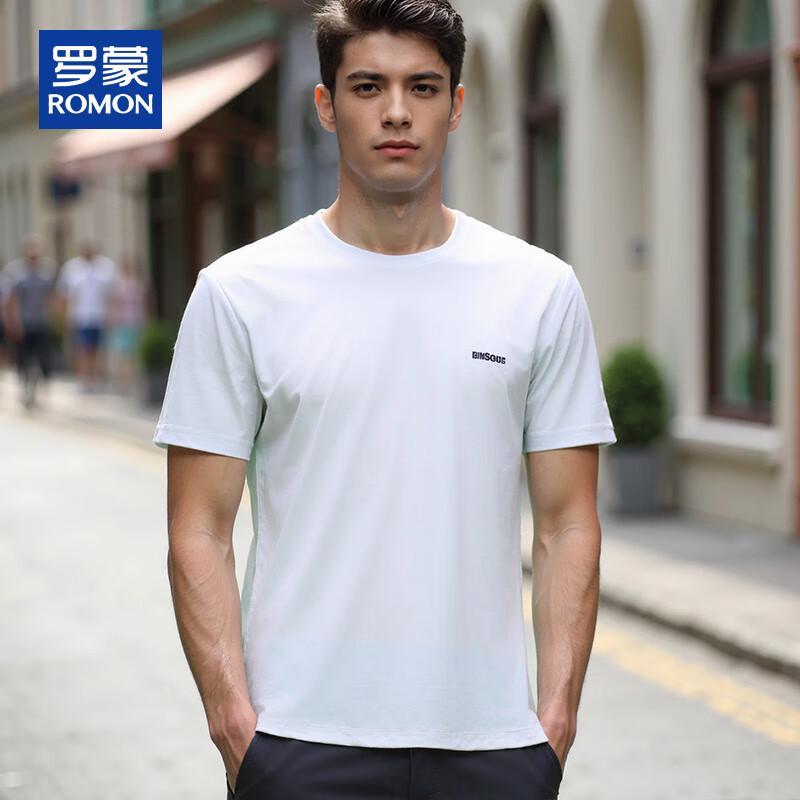 ROMON Men's Summer Cool-Touch Short Sleeve T-Shirt