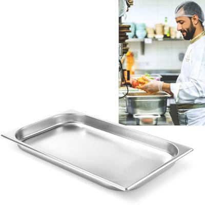 GN 1/1 Container, Stainless Steel, Profi Line, Height 40 Mm - Hendi 801246