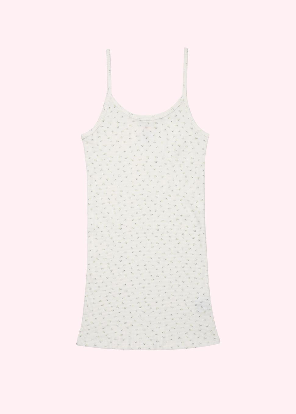 Attens Waffle Sleeveless Shirt (Flower)