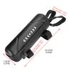 Scooter Storage Bag Front Tube Bag, Large Capacity & EVA Hard for Shell Waterproof Scooter Handlebar Bag with Mesh Pocke