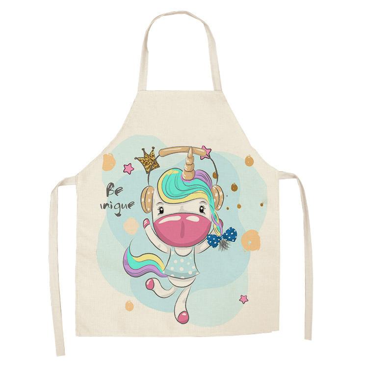 1 шт. кухонный фартук с мультяшным единорогом — фото 10