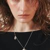 August Harmony Angel Necklace (Silver/surgical Steel)