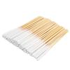 60 Count Cotton Swabs Soft Tip Wooden Handles Multipurpose Thicken Safety Long Cotton Tipped Applicators 8cm