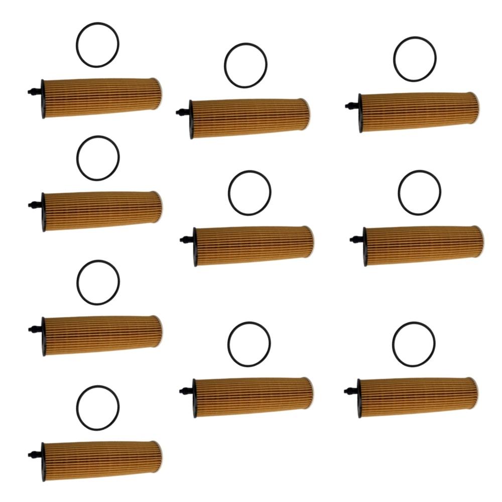 1/6/10 Stück A6541801100 Motorölfilter-Kit für Mercedes Benz C180d c220d E300D E220D S350D S400D W205 W247 C180d 6541801100