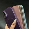 Thin Metallic Paint Magnetic For Magsafe Case For iPhone 16 15 14 13 Pro Max Lens Protection Wireless Charge Shockproof PC Cover