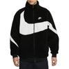 Nike Big Swoosh Reversible Boa Jacket Black Men Outerwear BQ6546-011