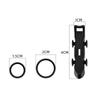 5/10Pcs Magnetic Fishing Hook Keeper Holder Fishing Rod Bait Hanger Fixed Lures Jig Hooks With Rubber Rings Fishing Accessories