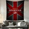 Spartak Moscow Brave Wall Hanging Printed Fabric Blanket Decorative Tapestries for Bedroom Living Room Home Decor
