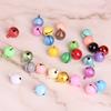 Colorful 14mm Metal Bell Keychains and Christmas Tree Decorations