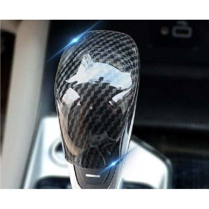 For Nissan Altima 19- Carbon Fiber Central Console Gear Shift Knob Trim 1pcs