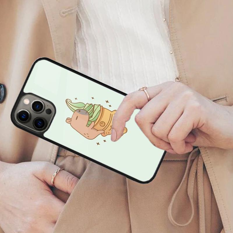 Curious Cute Capybara Magnetic Phone Case For APPLE iPhone 17 Air 16 14 13 12 Pro Max 15 Plus Wireless Charge With MagSafe Cover