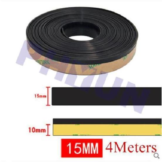 Universal Rubber Car Side Door Window Glass Seal AUX Weatherstrip 157'' x 0.6''
