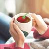 Long Handle Tea Strainer Food Grade Silicone Tea Filter Funny Silicone Tea Infuser  For Family