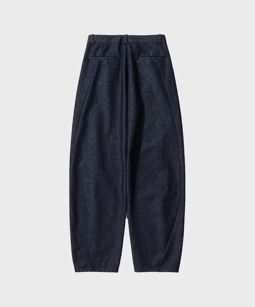 Intempo Mood Curved Wide Denim Pants_Indigo