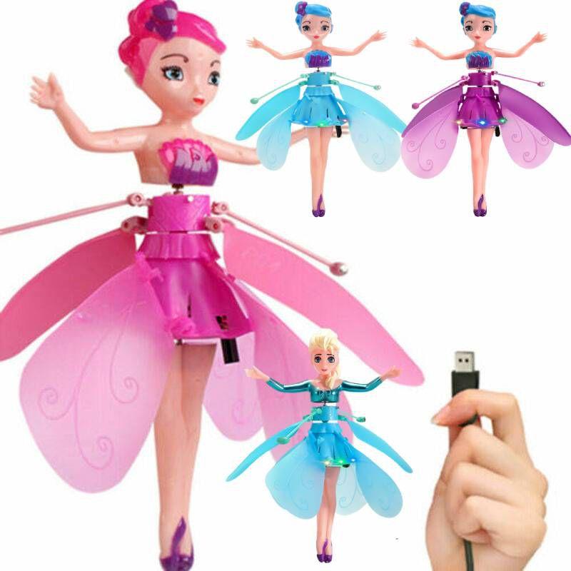 Flying Princess Fairy Gesture Suspension Drop Resistant Inductive Toy Flying