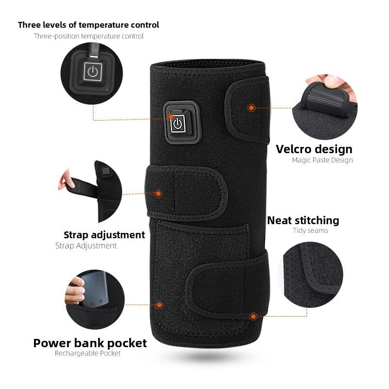 Intelligent Constant Temperature Power Bank USB Electric Heating Knee Pads To Keep Warm Knee Pads Hot Compress Knee Electric Heating Knee Pads
