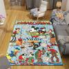Custom 1Pc Mickey Minnie'S Adventure Rug Office Carpet Indoor Outdoor Entrance Doormat Nonslip Soft And Comfortable Living Room D916128