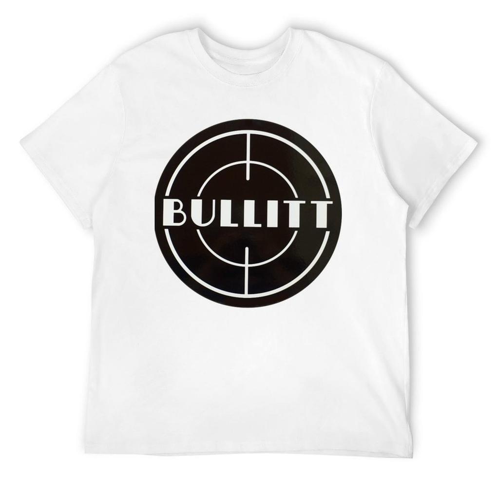 Koszulka Mustang Bullitt dla fanów sportu, puste koszulki z krótkim rękawem dla mężczyzn