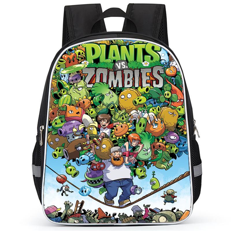 Plants Vs. Zombies Plants Vs. Zombies Anime Backpack Student Bag