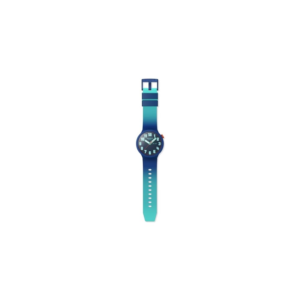 Swatch Aquachrono Essentially Bold Unisex Watch Blue 41mm Water Resistant Quartz