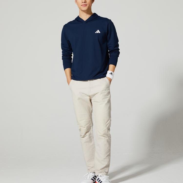 adidas Ultimate365 Zvýšené logo Odolná mikina s kapucňou a dlhým rukávom Pánska mikina JF4926