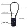 Y787 Keyless Combination Alarm Lock: Steel Wire, Anti-Disassembly, Rainproof, Anti-Theft, Electronic Lock for Bicycles and Motorcycles.